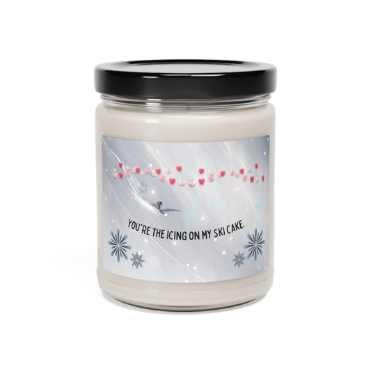 You Are the Icing on My Ski Cake| Hand-Poured Scented Soy Candle | 9oz