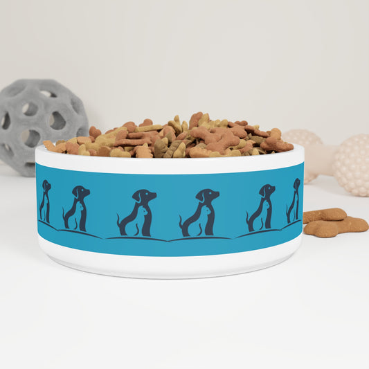 Personalized Premium Ceramic Dog Bowl - Made in USA - Enhance Your Pet’s Mealtime! | Luxurious & Safe Pet Feeding Dish for Healthy Pets