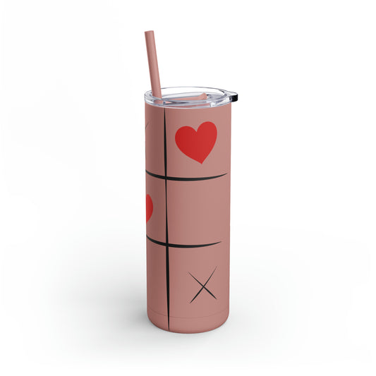 Celebrate Life with our XOXO Game Water Tumbler. Healthy Lifestyle Water Tumbler. Great Valentine Day Gift.