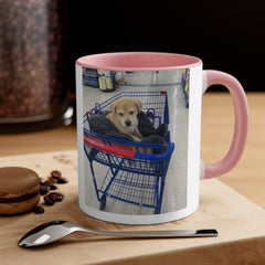 Best puppy coffee cup - trending dog lover mug. Cute puppy Christmas mug.