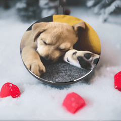 Adorable Puppy Wireless Charger: Power Up with Puppy Love! 🐾🔌 - Best Gifter Ever: Unwrap Your Passion: Ski. Snowboard. Travel. Love. Play. Shop.