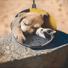 Adorable Puppy Wireless Charger: Power Up with Puppy Love! 🐾🔌 - Best Gifter Ever: Unwrap Your Passion: Ski. Snowboard. Travel. Love. Play. Shop.