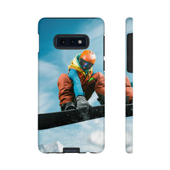 Airborne Snowboarder Phone Case: Premium Protection for Adventure Enthusiasts - Best Gifter Ever: Unwrap Your Passion: Ski. Snowboard. Travel. Love. Play. Shop.