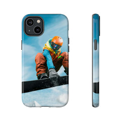 Airborne Snowboarder Phone Case: Premium Protection for Adventure Enthusiasts - Best Gifter Ever: Unwrap Your Passion: Ski. Snowboard. Travel. Love. Play. Shop.