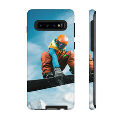 Airborne Snowboarder Phone Case: Premium Protection for Adventure Enthusiasts - Best Gifter Ever: Unwrap Your Passion: Ski. Snowboard. Travel. Love. Play. Shop.