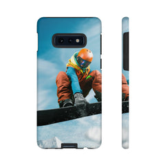 Airborne Snowboarder Phone Case: Premium Protection for Adventure Enthusiasts - Best Gifter Ever: Unwrap Your Passion: Ski. Snowboard. Travel. Love. Play. Shop.