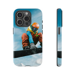 Airborne Snowboarder Phone Case: Premium Protection for Adventure Enthusiasts - Best Gifter Ever: Unwrap Your Passion: Ski. Snowboard. Travel. Love. Play. Shop.