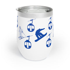 Alpine Adventure Insulated Wine Tumbler - Skier & Snowboarder Edition. Eco - Friendly Insulated Wine Tumbler – Perfect for Any Occasion. - Best Gifter Ever: Unwrap Your Passion: Ski. Snowboard. Travel. Love. Play. Shop.