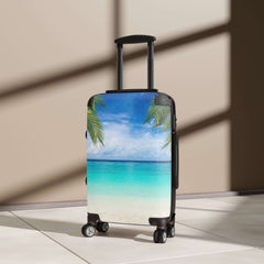 Beach Imprint Suitcase, Stylish Luggage, Travel in Style, Vacation Essential, Trendy Travel Bag, Beach Vacation Accessories, Best Carry - ons - Best Gifter Ever: Unwrap Your Passion: Ski. Snowboard. Travel. Love. Play. Shop.