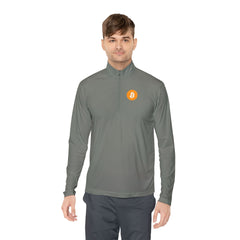 Bitcoin Minimalist Quarter - Zip Pullover – Limited Edition Exclusive Crypto Club Gear - Best Gifter Ever: Everyday Items and Unique Gifts for Ski, Snowboard, Travel, and More