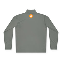 Bitcoin Minimalist Quarter - Zip Pullover – Limited Edition Exclusive Crypto Club Gear - Best Gifter Ever: Everyday Items and Unique Gifts for Ski, Snowboard, Travel, and More