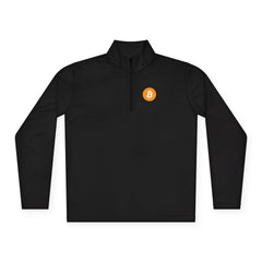 Bitcoin Minimalist Quarter - Zip Pullover – Limited Edition Exclusive Crypto Club Gear - Best Gifter Ever: Everyday Items and Unique Gifts for Ski, Snowboard, Travel, and More