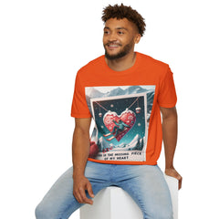 Buy the Best Missing Piece of My Heart T-Shirt | for Men and Women | Shop Now | Anniversary and Valentine Special | Friendship Celebration - Best Gifter Ever: Unwrap Your Passion: Ski. Snowboard. Travel. Love. Play. Shop.