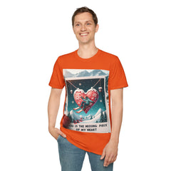 Buy the Best Missing Piece of My Heart T-Shirt | for Men and Women | Shop Now | Anniversary and Valentine Special | Friendship Celebration - Best Gifter Ever: Unwrap Your Passion: Ski. Snowboard. Travel. Love. Play. Shop.