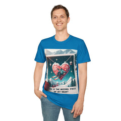 Buy the Best Missing Piece of My Heart T-Shirt | for Men and Women | Shop Now | Anniversary and Valentine Special | Friendship Celebration - Best Gifter Ever: Unwrap Your Passion: Ski. Snowboard. Travel. Love. Play. Shop.