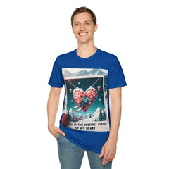 Buy the Best Missing Piece of My Heart T-Shirt | for Men and Women | Shop Now | Anniversary and Valentine Special | Friendship Celebration - Best Gifter Ever: Unwrap Your Passion: Ski. Snowboard. Travel. Love. Play. Shop.