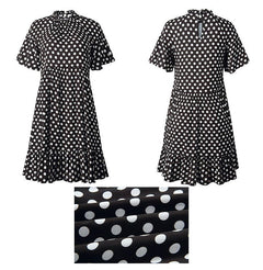 Chic Polka Dot Chiffon Dress for Millennials & Gen Z - Perfect for Spring, Summer, and Fall - Best Gifter Ever: Everyday Items and Unique Gifts for Ski, Snowboard, Travel, and More