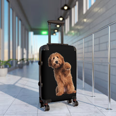 Cute Furry Puppy Adventure Suitcase Set (3 Sizes). Modern Features. Built In TSA Approved Lock. - Best Gifter Ever: Unwrap Your Passion: Ski. Snowboard. Travel. Love. Play. Shop.