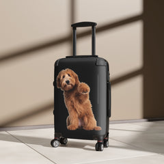 Cute Furry Puppy Adventure Suitcase Set (3 Sizes). Modern Features. Built In TSA Approved Lock. - Best Gifter Ever: Unwrap Your Passion: Ski. Snowboard. Travel. Love. Play. Shop.