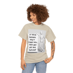 Dream Big Unisex Cotton Tee - Dare to Dream with Style. Original Design Collection - Mix and Match. Perfect Graduation Gift. Modern Fit. - Best Gifter Ever: Unwrap Your Passion: Ski. Snowboard. Travel. Love. Play. Shop.