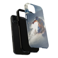 Durable Adventure Phone Case for Skiers and Outdoor Enthusiasts | Compatible with iPhone & Samsung - Best Gifter Ever: Unwrap Your Passion: Ski. Snowboard. Travel. Love. Play. Shop.