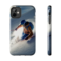 Durable Adventure Phone Case for Skiers and Outdoor Enthusiasts | Compatible with iPhone & Samsung - Best Gifter Ever: Unwrap Your Passion: Ski. Snowboard. Travel. Love. Play. Shop.