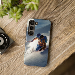 Durable Adventure Phone Case for Skiers and Outdoor Enthusiasts | Compatible with iPhone & Samsung - Best Gifter Ever: Unwrap Your Passion: Ski. Snowboard. Travel. Love. Play. Shop.