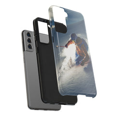 Durable Adventure Phone Case for Skiers and Outdoor Enthusiasts | Compatible with iPhone & Samsung - Best Gifter Ever: Unwrap Your Passion: Ski. Snowboard. Travel. Love. Play. Shop.