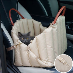 Elegant Pet Carrier - Stylish Beige and Khaki, Heavily Padded for Comfort - Dual Use for Travel and Home - Best Gifter Ever: Everyday Items and Unique Gifts for Ski, Snowboard, Travel, and More