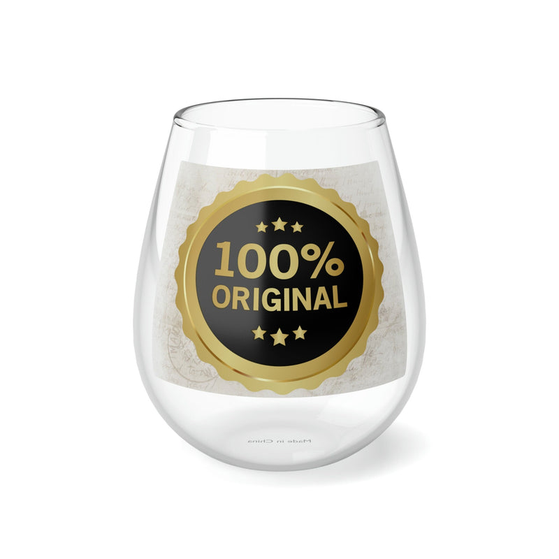 Embrace Originality: 100% Original Stemless Wine Glasses (11.75oz) - Best Gifter Ever: Unwrap Your Passion: Ski. Snowboard. Travel. Love. Play. Shop.