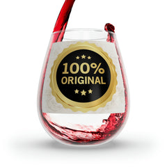 Embrace Originality: 100% Original Stemless Wine Glasses (11.75oz) - Best Gifter Ever: Unwrap Your Passion: Ski. Snowboard. Travel. Love. Play. Shop.