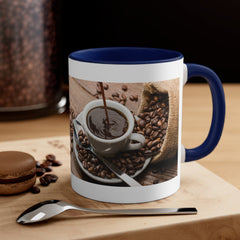 Eye - Catching Two - Tone Coffee Mug: ‘Look at Me Like I Look at Coffee’. Playful and Romantic Cup. - Best Gifter Ever: Unwrap Your Passion: Ski. Snowboard. Travel. Love. Play. Shop.