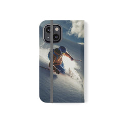 Foldable Phone Cover for Winter Enthusiasts | Secure Card & Cash Slots | Compatible with iPhone 11 PRO, iPhone 12, iPhone 13, Samsung Galaxy S22 - Best Gifter Ever: Everyday Items and Unique Gifts for Ski, Snowboard, Travel, and More