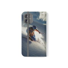 Foldable Phone Cover for Winter Enthusiasts | Secure Card & Cash Slots | Compatible with iPhone 11 PRO, iPhone 12, iPhone 13, Samsung Galaxy S22 - Best Gifter Ever: Everyday Items and Unique Gifts for Ski, Snowboard, Travel, and More