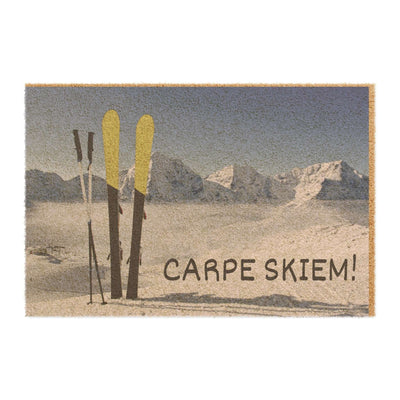 Front Door Rug, Ski Rug, Winter Cabin Decor, Ski Lodge Area Rug, Rustic Home Accent, Gifts for Her, Best Gift Ever, Gift for Skier - Best Gifter Ever: Unwrap Your Passion: Ski. Snowboard. Travel. Love. Play. Shop.