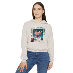 Heartfelt Alpine Escape Hoodie with Cinched Bottom. A perfect gift for her Get now, snuggle and create memories! - Best Gifter Ever: Unwrap Your Passion: Ski. Snowboard. Travel. Love. Play. Shop.