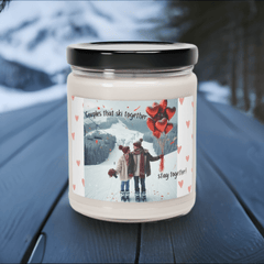 Hit the Slopes of Love with Our ‘Couples that Ski Together, Stay Together’ Soy Candle - Best Gifter Ever: Unwrap Your Passion: Ski. Snowboard. Travel. Love. Play. Shop.