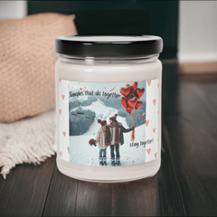 Hit the Slopes of Love with Our ‘Couples that Ski Together, Stay Together’ Soy Candle - Best Gifter Ever: Unwrap Your Passion: Ski. Snowboard. Travel. Love. Play. Shop.