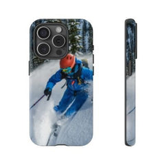 Hit the Slopes with Our Skier - Inspired Phone Case: Glossy or Matte Finish! iPhone, Samsung, Google Cover. - Best Gifter Ever: Unwrap Your Passion: Ski. Snowboard. Travel. Love. Play. Shop.