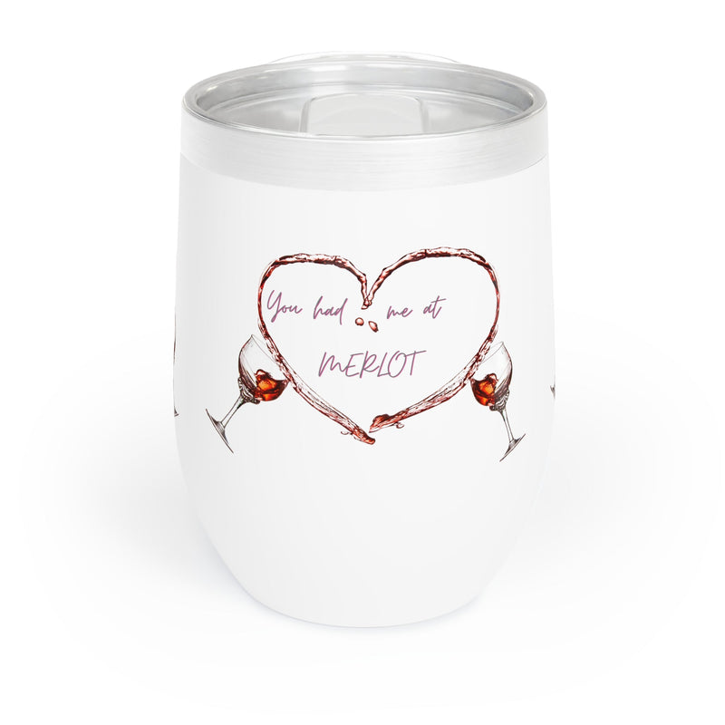 Hot or Cold Stainless Steel Tumbler - YOU HAD ME AT MERLOT. Mix and Match for You Own Unique Set! - Best Gifter Ever: Unwrap Your Passion: Ski. Snowboard. Travel. Love. Play. Shop.