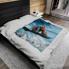 Inspirational Snowboarder Blanket, Warm and Soft, Cozy Winter Gift, Snowboarding Gear, Be Yourself, Snowboarding Inspiration, Great Gift - Best Gifter Ever: Unwrap Your Passion: Ski. Snowboard. Travel. Love. Play. Shop.