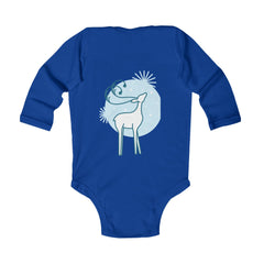 Newborn and Infant Long Sleeve Bodysuit. Soft and breathable baby bodysuit.