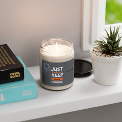 Just keep moving forward Bravery Candle: Uplifting Aromatherapy Soy Candle. Apple Harvest Scented Soy Candle, 9oz - Best Gifter Ever: Unwrap Your Passion: Ski. Snowboard. Travel. Love. Play. Shop.