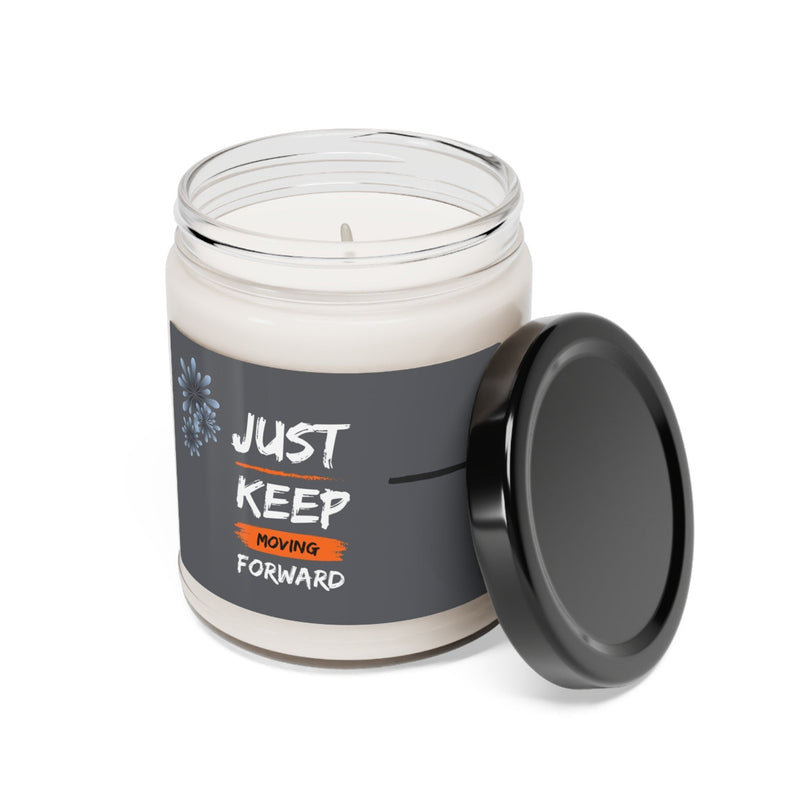 Just keep moving forward Bravery Candle: Uplifting Aromatherapy Soy Candle. Apple Harvest Scented Soy Candle, 9oz - Best Gifter Ever: Unwrap Your Passion: Ski. Snowboard. Travel. Love. Play. Shop.