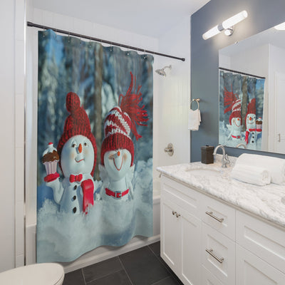 Kids Christmas Shower Curtain - Enchanting Snowmen for Winter - Themed Kids Bathroom Decor - Best Gifter Ever: Unwrap Your Passion: Ski. Snowboard. Travel. Love. Play. Shop.