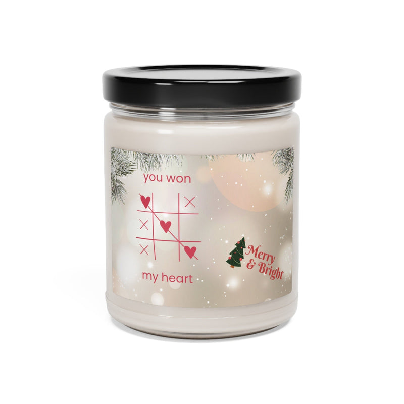 Love Christmas Candle - You Won My Heart - Scented Soy Candle, 9oz. Gift for Loved One - Best Gifter Ever: Unwrap Your Passion: Ski. Snowboard. Travel. Love. Play. Shop.