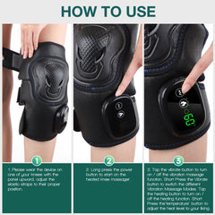 Massage Your Knee While Skiing: Heated Massage Knee Pads for Skiers and Snowboarders - Best Gifter Ever: Everyday Items and Unique Gifts for Ski, Snowboard, Travel, and More