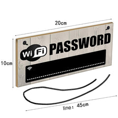 Modern Wooden WiFi Password Sign - Chalkboard Hanging Board for Home, Coffee Bar, Party Decorations - Best Gifter Ever: Everyday Items and Unique Gifts for Ski, Snowboard, Travel, and More