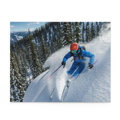 Mountains Puzzle (120 Piece): Ski Lodge Fun for All Ages! Ski Lodge Game, Family Fun, Mind - Building Activity, Home Entertainment, Ski Fun - Best Gifter Ever: Unwrap Your Passion: Ski. Snowboard. Travel. Love. Play. Shop.