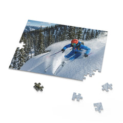 Mountains Puzzle (120 Piece): Ski Lodge Fun for All Ages! Ski Lodge Game, Family Fun, Mind - Building Activity, Home Entertainment, Ski Fun - Best Gifter Ever: Unwrap Your Passion: Ski. Snowboard. Travel. Love. Play. Shop.